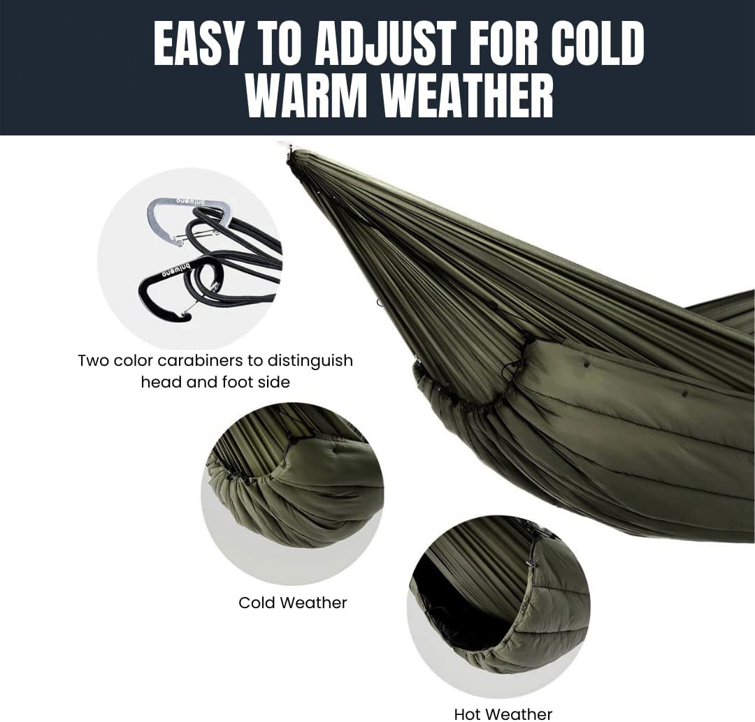Double Camping Hammock Underquilt for Hammock Camping - OHMU