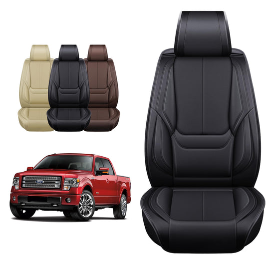 Seat Covers for Ford F150 F250 F350 Accessories 2009-2025 (Premium Full Set)