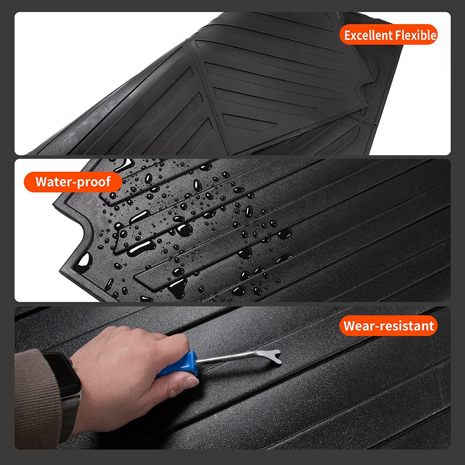 Fit 2020-2023 Jeep Gladiator JT Pickup Truck Bed Mat - OHMU