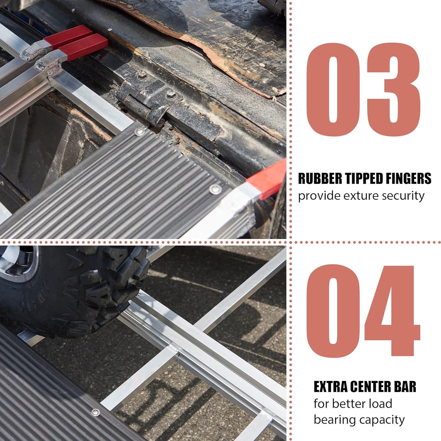 Motorcycle Ramp, ATV Ramp for Pickup Trucks - OHMU