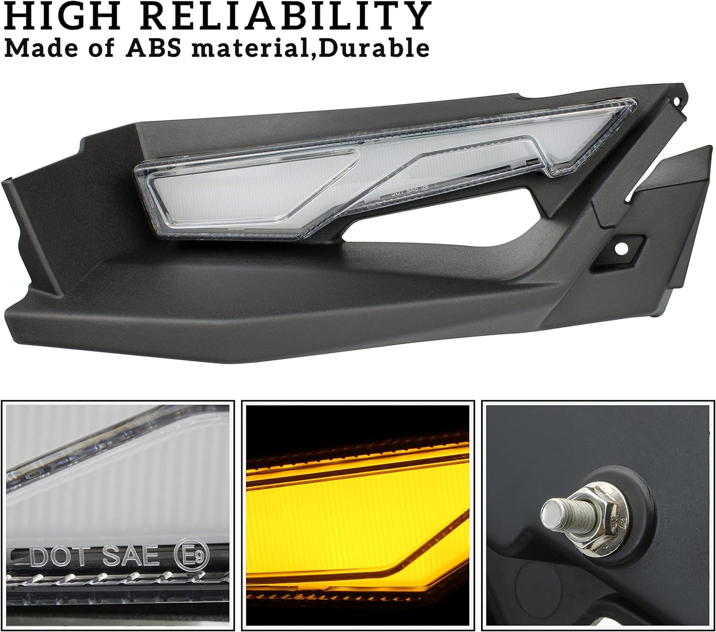 Front Upper Accent Panel & Light Assembly Kit for Slingshot All Models