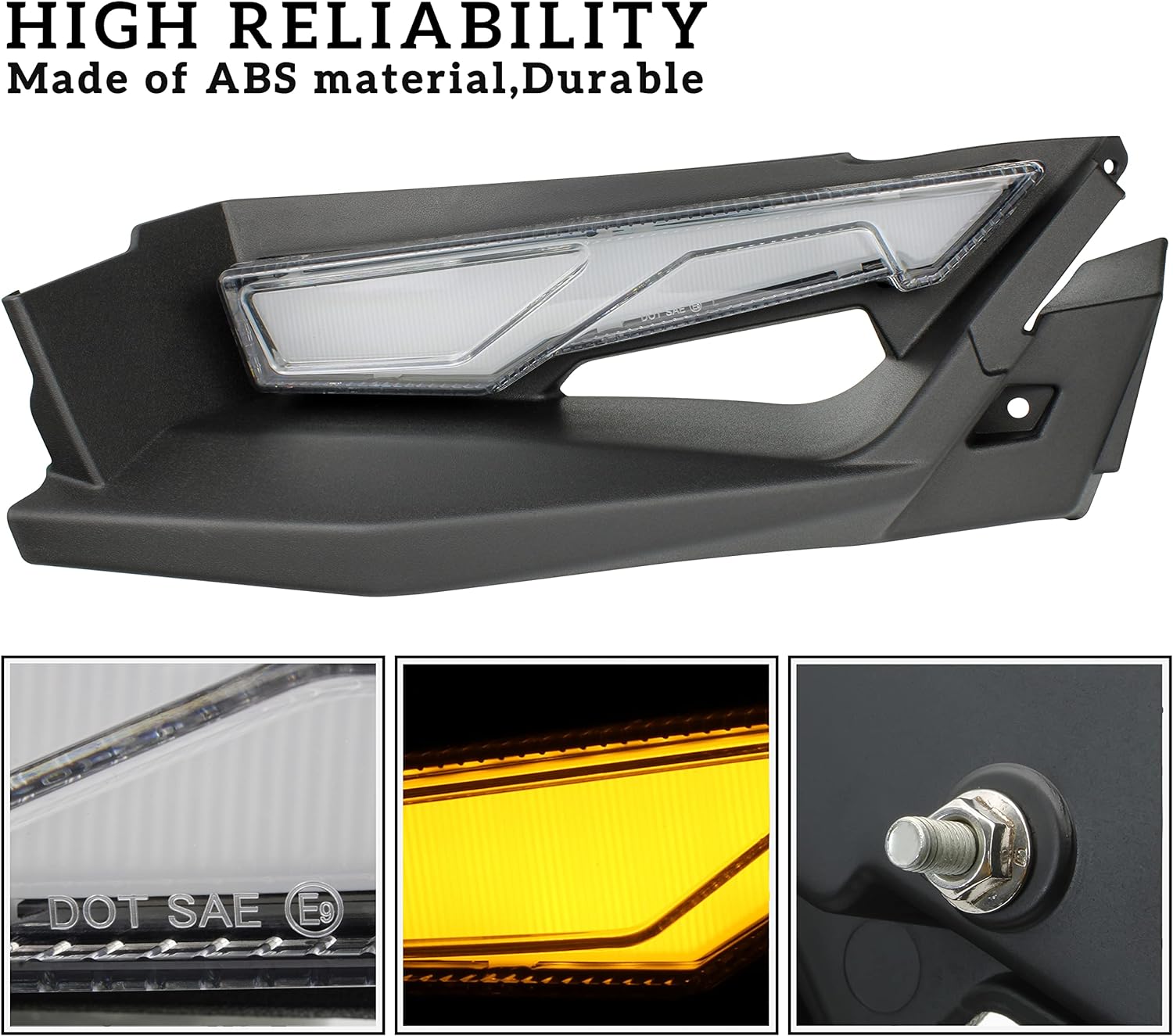 Front Upper Accent Panel & Light Assembly Kit for Slingshot All Models - OHMU
