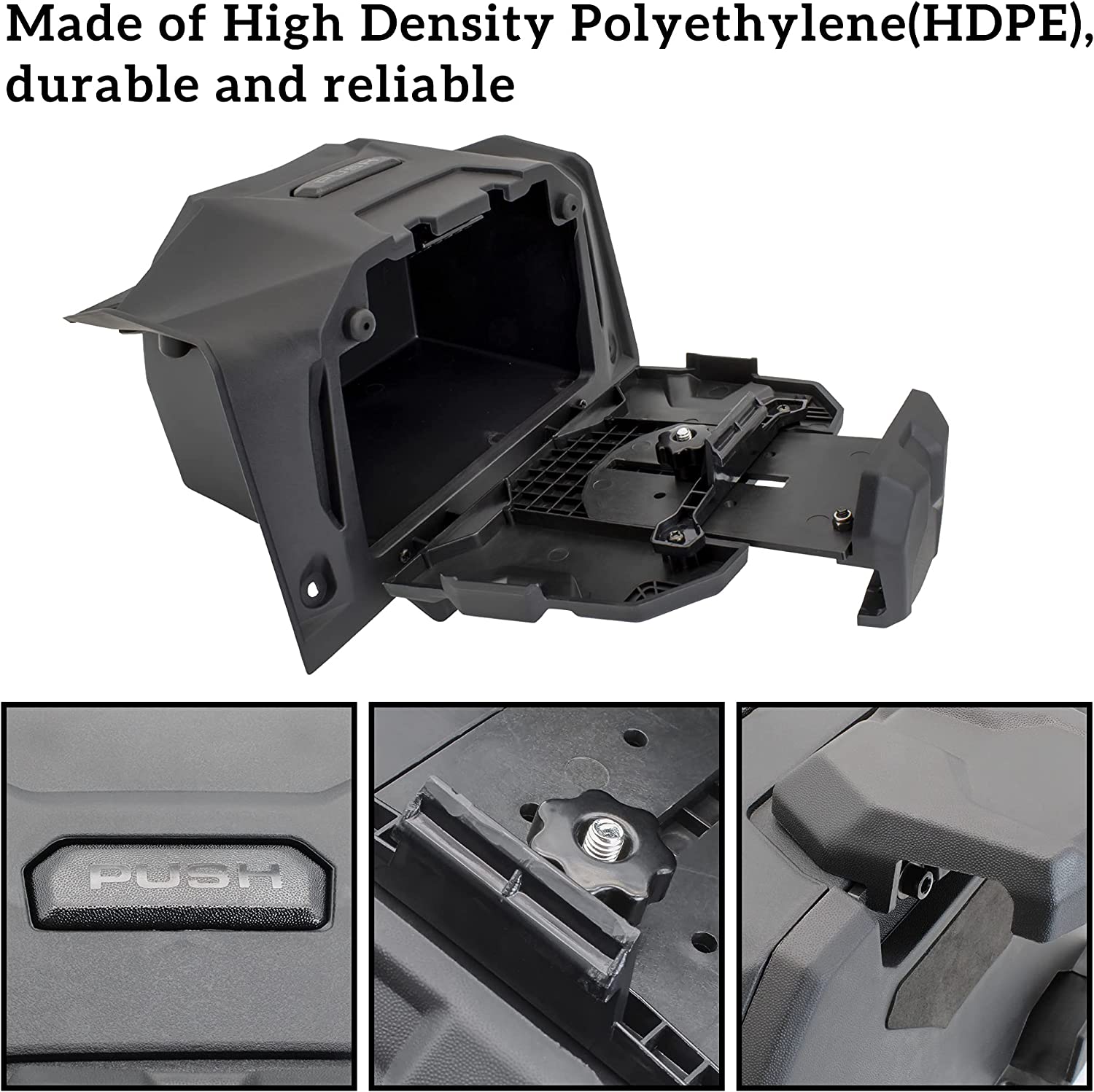 Storage Box Organizer Tray with Electronic Device Holder for RZR 2019-2022 - OHMU