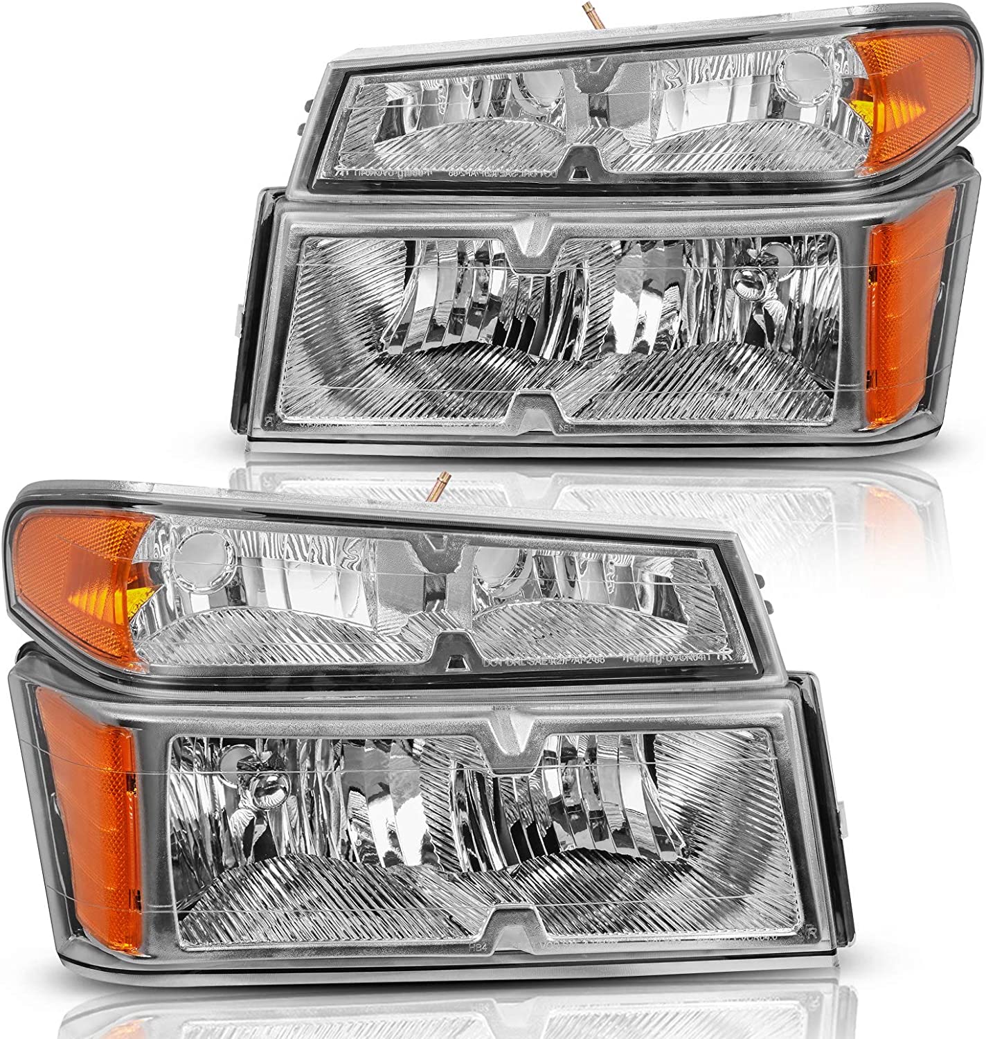 Headlight Assembly for 2004-2012 Chevy Colorado/GMC Canyon / 2006-2008 ISUZU I-Series
