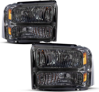 Headlight Assembly with 2005-2007 Ford F250 F350 F450 F550 - OHMU