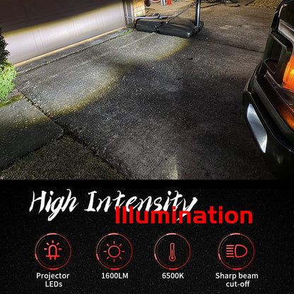 2015-2020 Ford F150 LED Fog Lights with DRL Daytime Running Light - OHMU