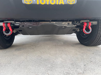 Front Demon Tow Hook Bracket with 3/4 inch Shackles Fit for Toyota Tacoma 2009-2021 Demon Shackle Mount - OHMU