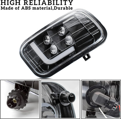 LED Fog Lights with Daytime Running Lights for Dodge Ram 1500 2009-2012 - OHMU