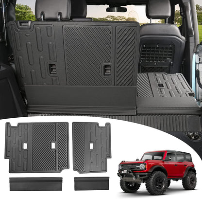 Rear Seat Back Cover Backrest Protector for Ford Bronco 2021 2022 2023 2024 - OHMU