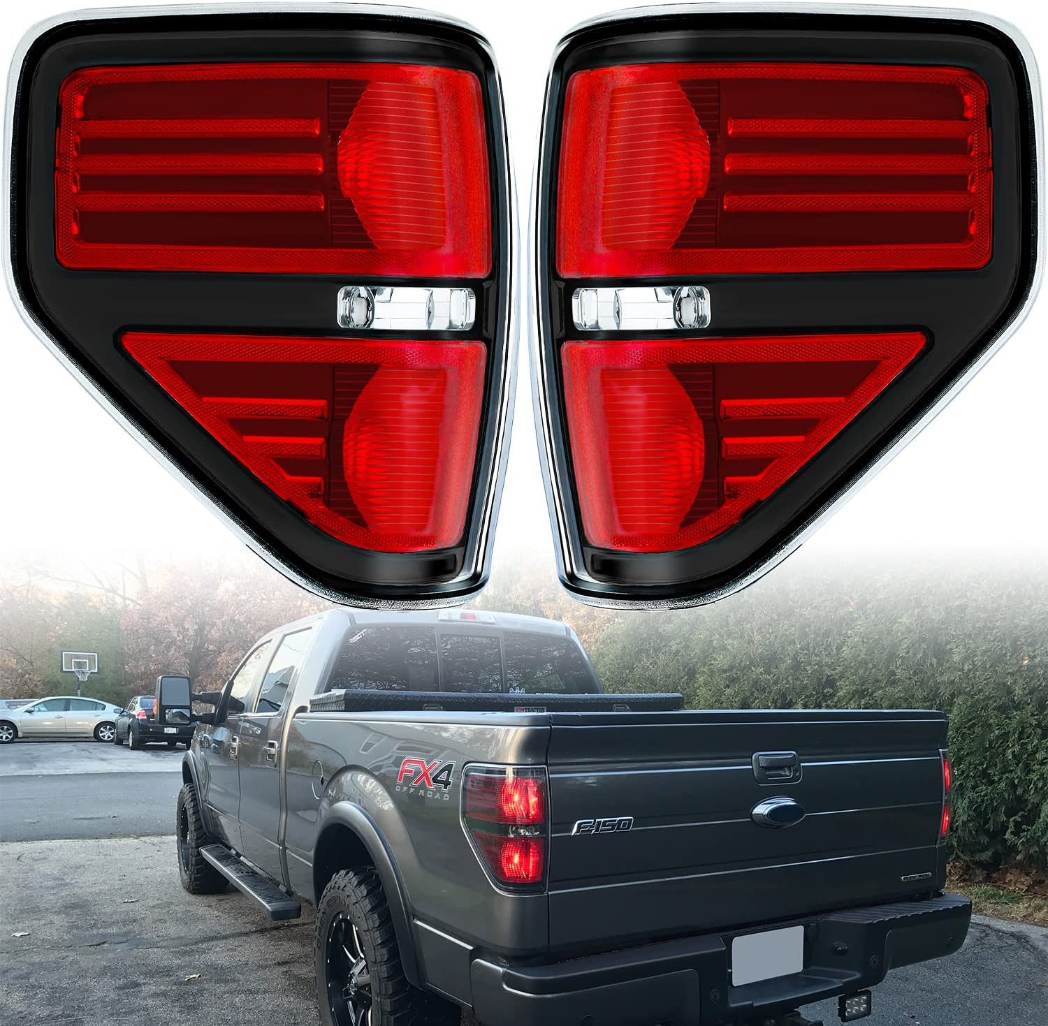 09-14 Ford F-150 Tail Light Assembly（a pair） - OHMU