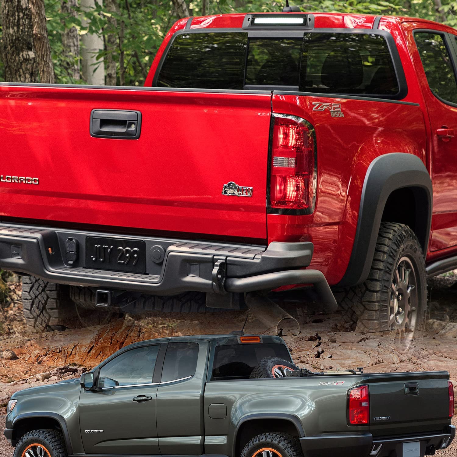 Led Third Brake Light for 2015-2022 Chevy Colorado GMC Canyon - OHMU