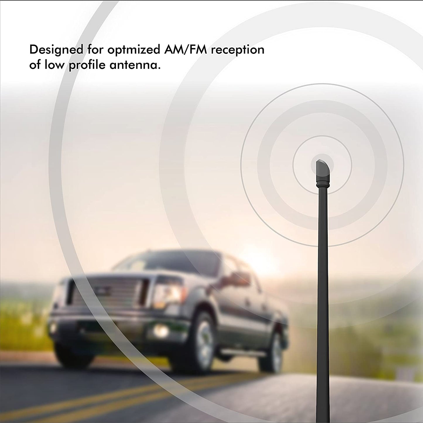 13 inches Antenna Compatible with 1990-2024 Dodge Ram 1500