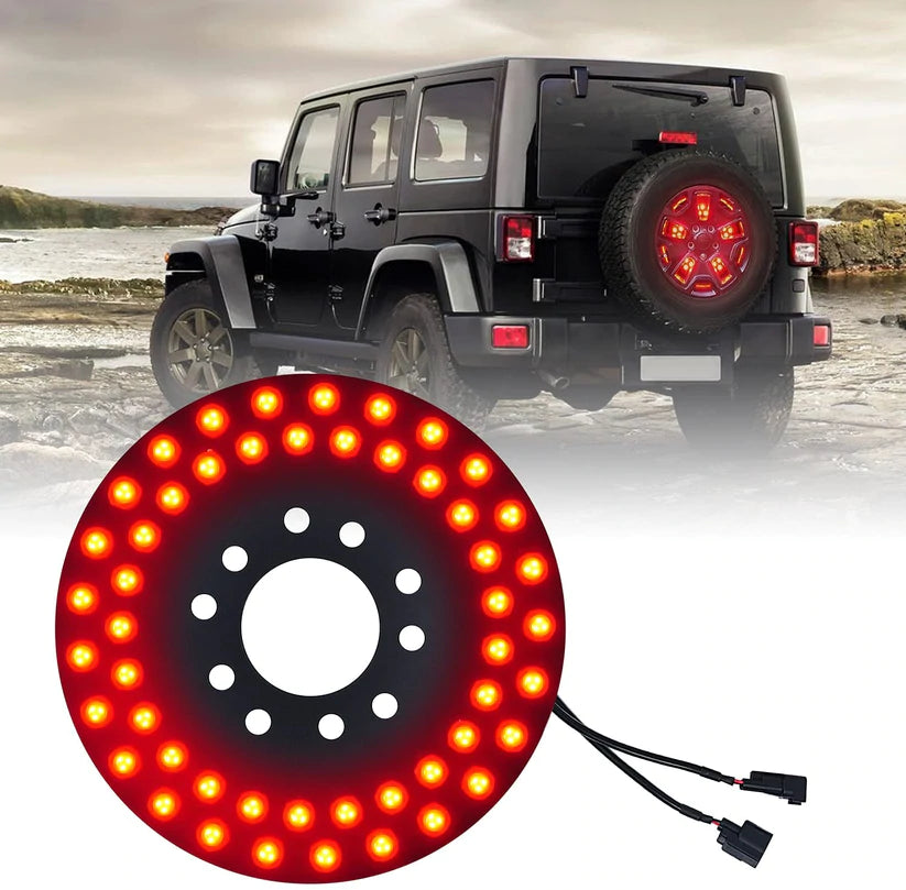 50 Pcs Led Jeep Spare Tire Brake Light fits 2007-2018 Jeep Wrangler JK