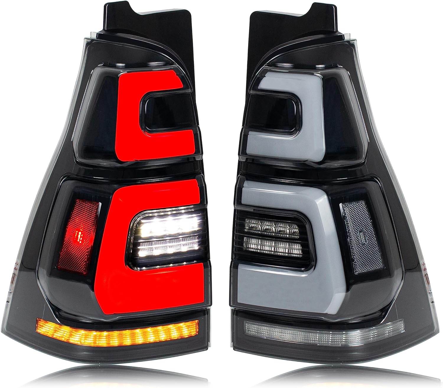 LED Tail Lights for Toyota 4Runner 2003-2009 4th GEN 4-Runner Start-up Animation Sequential - OHMU
