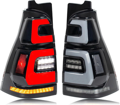 LED Tail Lights for Toyota 4Runner 2003-2009 4th GEN 4-Runner Start-up Animation Sequential - OHMU