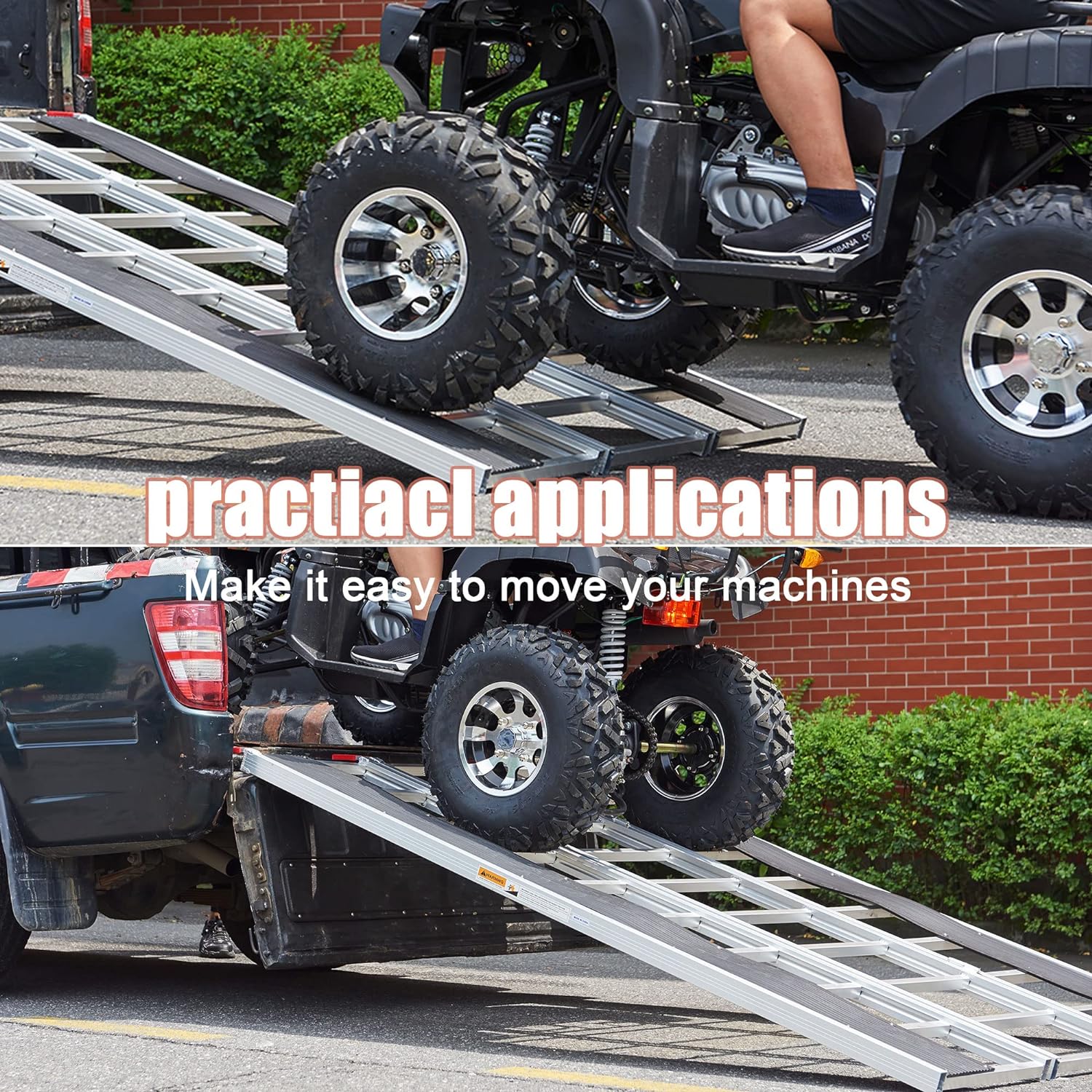 Motorcycle Ramp, ATV Ramp for Pickup Trucks - OHMU