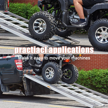 Motorcycle Ramp, ATV Ramp for Pickup Trucks