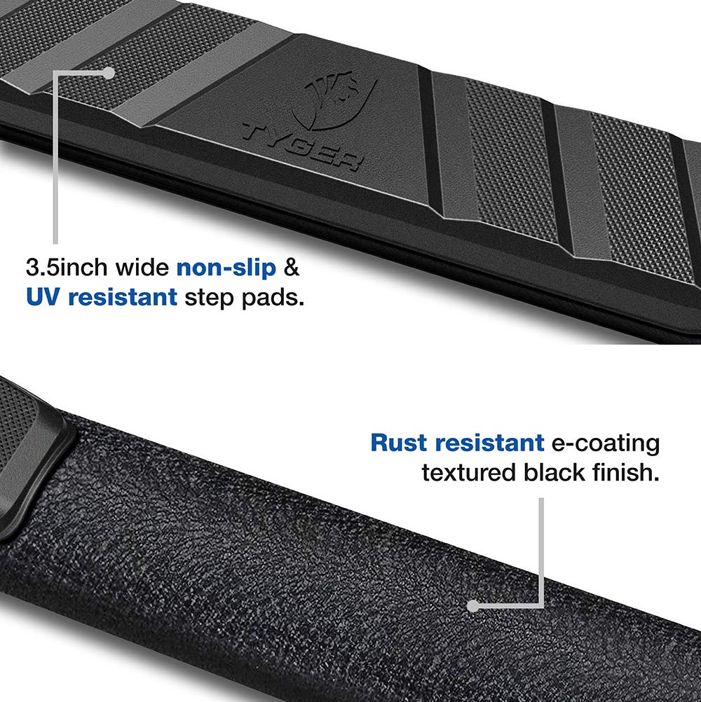 Running Boards Nerf Bars Side Steps for 2020-2022 Jeep Gladiator JT - OHMU