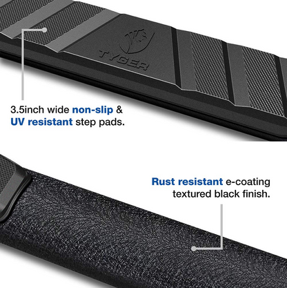 Running Boards Nerf Bars Side Steps for 2020-2022 Jeep Gladiator JT - OHMU